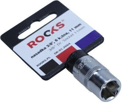 Rooks Hex Socket with Frame Host 3/8" Diameter 11mm