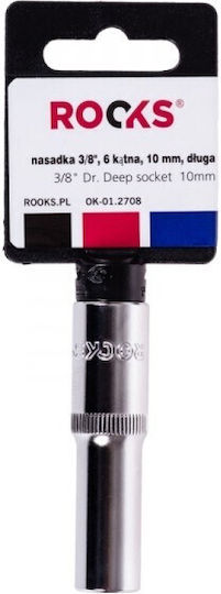 Rooks Ядка Шестоъгълник Дълга с Рамка Хост 3/8" Диаметър 10mm