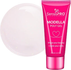 Polygel Modella Sensopro Milano Perle Rosa 15ml