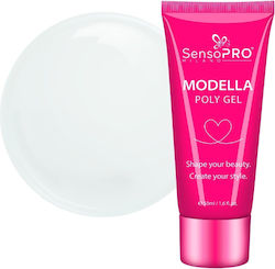 Polygel Modella Sensopro Milano Milky Weiß 50ml