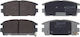 Hyundai Car Brake Pads Back Terracan 01 Lp1930