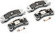 Trevis Brake Pads 06 Cuore Front