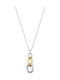 Luca Barra Necklace Made of Steel