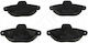 Bremsbelag Vorderseite Fiat Punkt Seicento Ohne Sensor 5892737
