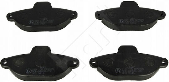 Bremsbelag Vorderseite Fiat Punkt Seicento Ohne Sensor 5892737