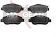 Τακάκια Φρένων Fiat Εμπρός Panda 1.3jtd 03 986424786