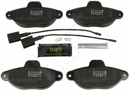 Спирачни Накладки Предни Fiat Punto Seicento Сензор 5892737