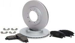 Σετ Δίσκων Τακακιών Φρένων Εμπρός Volkswagen Golf Passat Polo Tiguan Jetta Touran Sharan Arteon T-roc 51712-28000 Σετ Δίσκων Τακακιών Φρένων Εμπρός Volkswagen Golf Passat Polo Tiguan Jetta Touran Sharan Arteon T-roc 51712-28000