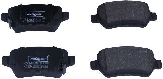 Maxgear Bremsbeläge Kia Zurück Ceed Pro Ceed 12 Gdb3585