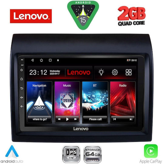 Lenovo Автомобилна Аудио Система За Peugeot Boxer Fiat Ducato Citroen Jumper 2011-2021 Bluetooth USB WiFi GPS Apple CarPlay Android Auto С 9" Touch Screen