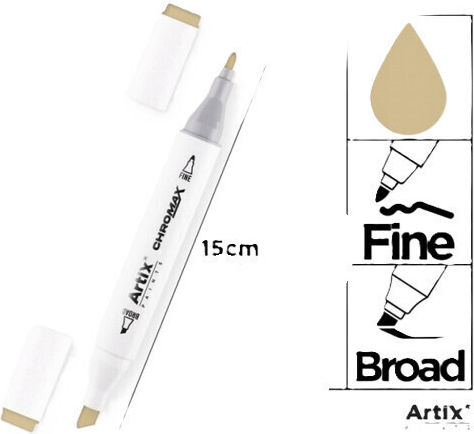 Artix Marker De Proiectare Maro Gri