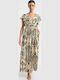 Damen Beiger Jumpsuit
