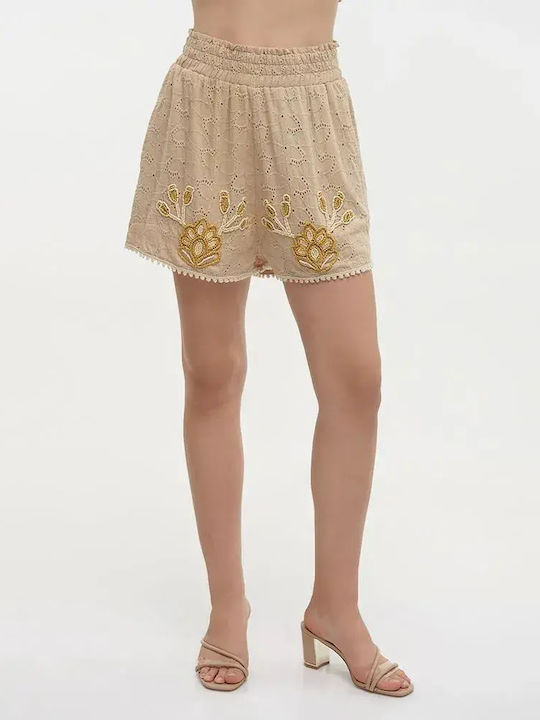 Damen-Shorts Beige
