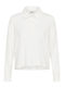 Women's Polo Blouse Long Sleeve White