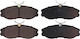 Nissan Front Brake Pads for Terrano 94 986424204