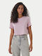 Women's Crop T-shirt Mauve