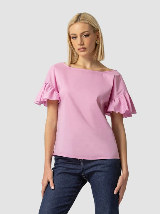 Chrisper Pink Blouse