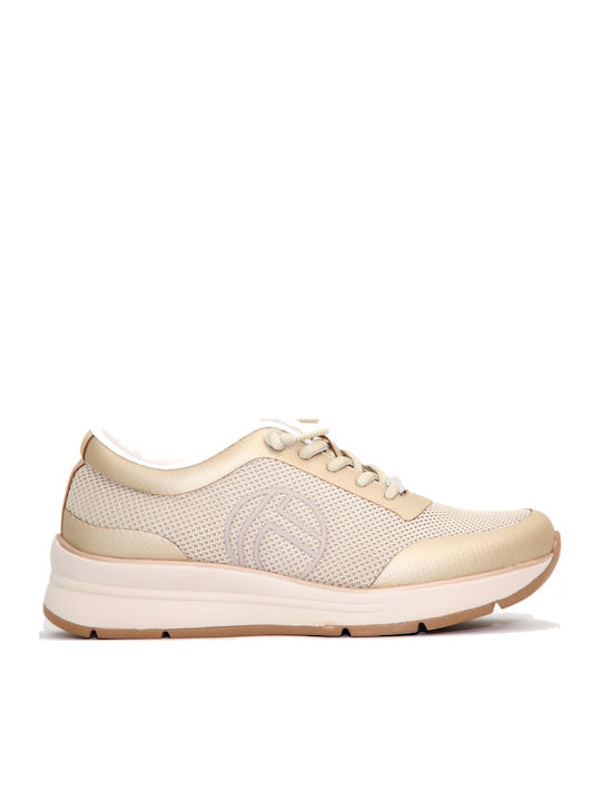 Treintas Shoes Women's Anatomic Sneakers Gold