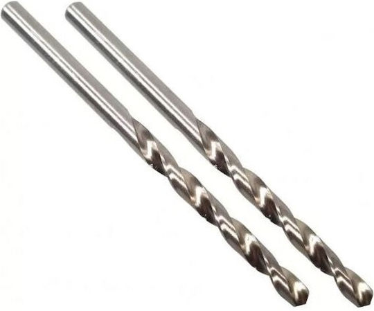 Rooks Set of 2 HSS Drills with Cylindrical Drill Top for Metal