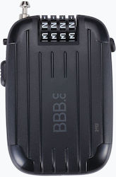 Bbb Cycling Minicase Xl Black Bike Lock