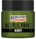 Acrylic Glossy Shiny 50ml Pentart Olive