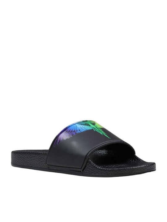 Marcelo Burlon Herren Flip-Flops Schwarz