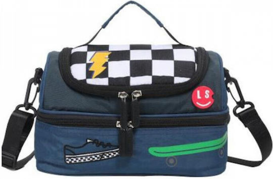 Lyc Sac School Insulated Lunch Bag Handbag 5.5L 15x14x24cm