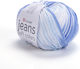 YarnArt Jeans Soft Colors Μεικτό Λευκό Γαλάζιο ...