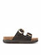Women's Flat Sandals Black