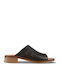 Sandale Casual Damă Din Piele Negre