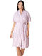 Relax Lingerie Summer Women's Robe Rose Paisley