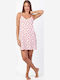 Admas Summer Women's Nightgown Pink