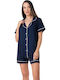 Relax Lingerie Summer Women's Pyjama Set White