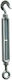 Wire Rope Tensioner Galvanized Hook Eye 12mm