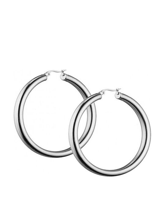 Verorama Earrings Hoops Made of Steel