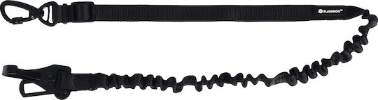 Flamingo Dog Car Seatbelt Black