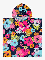 Roxy Kids' Tw Stay Magical Printed Beach Towel Mood Indigo Morning Flowers Erlaa03064-bsp6