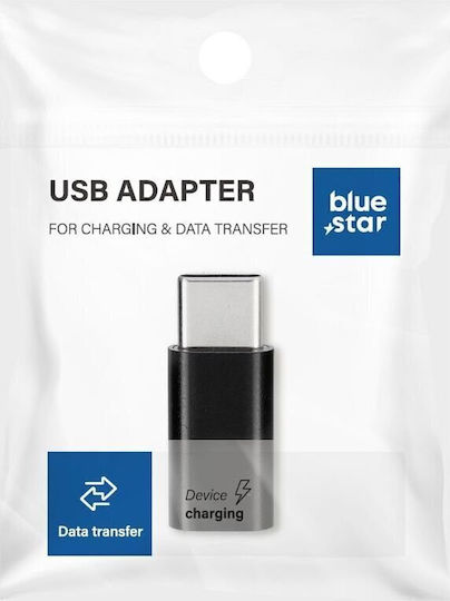 Blue Star USB-C Männlich Zu Micro-USB Weiblich Konverter 1 Stück