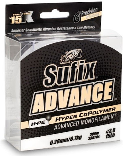 Sufix Πετονιά Advance 150m Λευκή Ø 0.20mm