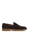 Leather Men's Loafers in Brown Colour