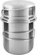 Set Căni Inoxidabile Tatonka Handle Mug 600 Set