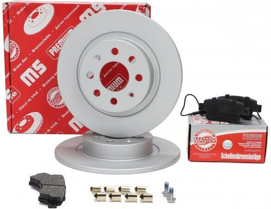 Set Back Brake Discs Brake Pads Fiat Punto Punto Evo
