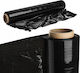 Film Elastic XL Stretch Negru Negru 2.5kg Puternic Opac Rola Cantitate Mare Film