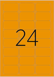 Tanex Etichete Autoadezive A4 Rectangulare 70x37mm