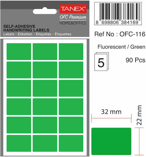 Tanex Role Autoadezive În Role 22x32mm 90 Bucăți