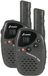 Stabo freecomm 200 Walkie Talkie Ohne Anzeige Set 2 Stück Stabo freecomm 200 Walkie Talkie Ohne Anzeige Set 2 Stück
