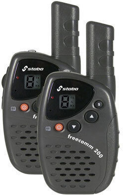 Stabo freecomm 200 Walkie Talkie Without Display Set 2 Pieces