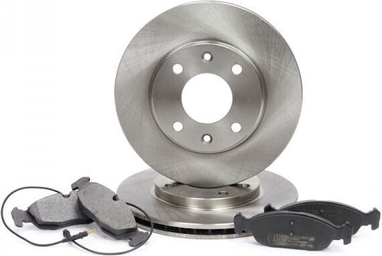 Brake Disc Set Front for Citroën C1 202001320p
