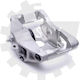Left Front Brake Caliper for Audi A4 B7 A6 C6 A8 D3 Seat Exeo