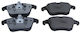 Jaguar Front Brake Pads S-Type 06-07 XK XF 08 Quaro Silver Ceramic